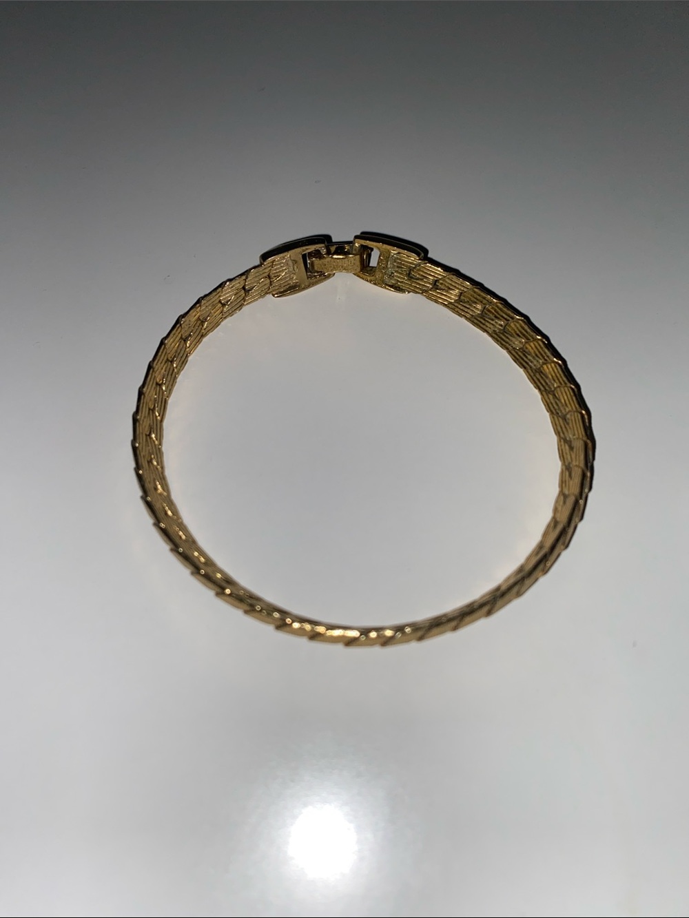 Napier Gold-Tone Woven Link Bracelet